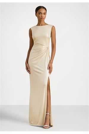 Ilianne-Sleeveless-Gown-Metallic Jersey - R LAUREN RALPH LAUREN | Abito | 253P04060001